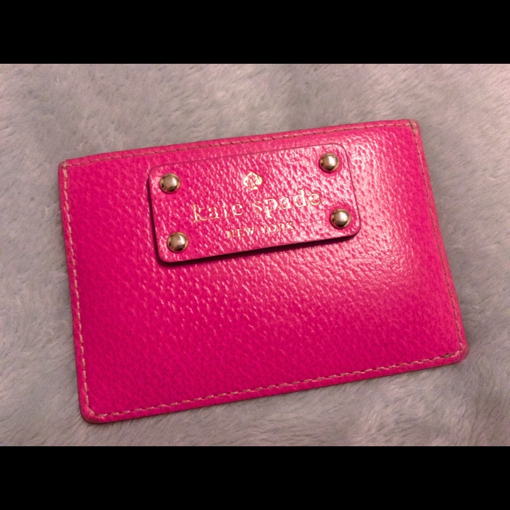 Kate Spade Pink Card Holder