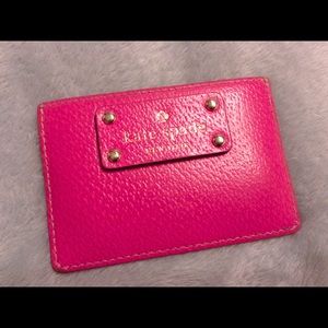 Kate Spade Pink Card Holder