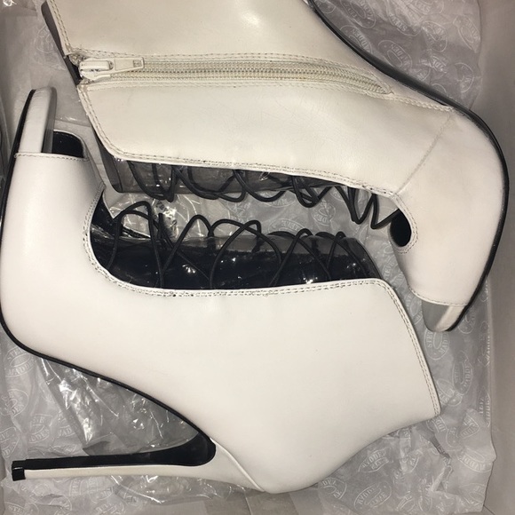 Steve Madden Glaring White Leather - Picture 3 of 7