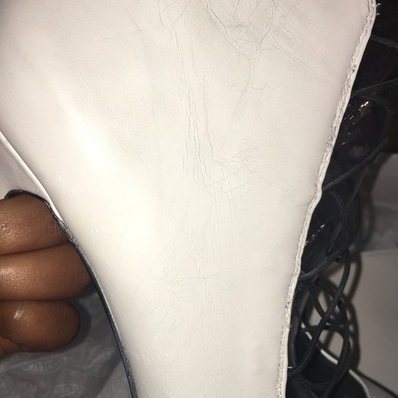 Steve Madden Glaring White Leather - Picture 4 of 7