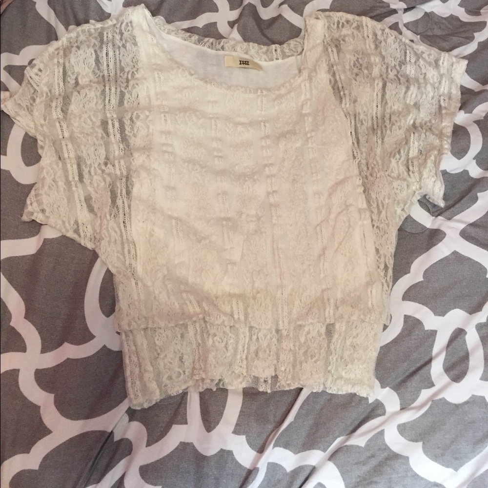 Issi flowy knit top