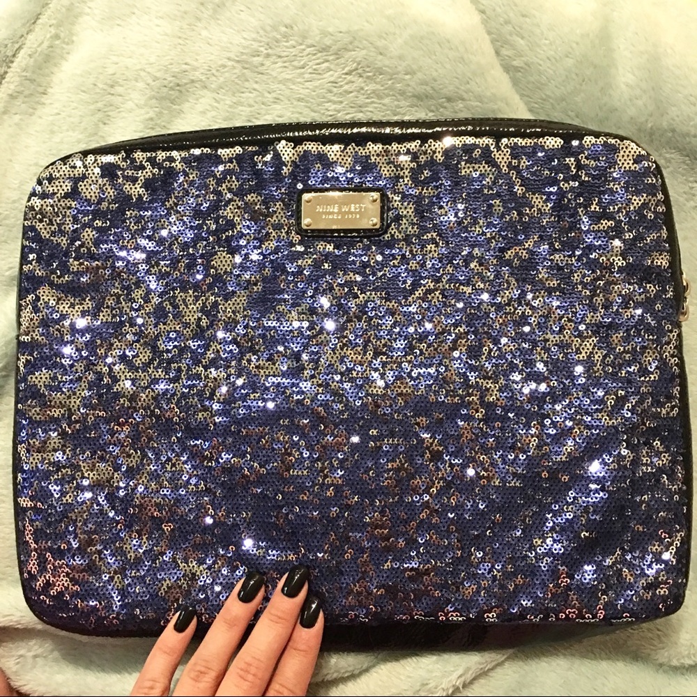 Nine West Sequin Laptop Case
