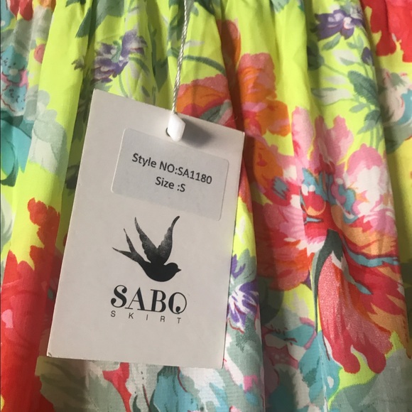 Sabo Skirt Maxi Floral Skirt - Picture 3 of 4