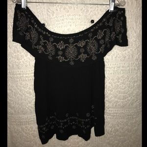 Francesca's Alya Off the shoulder top