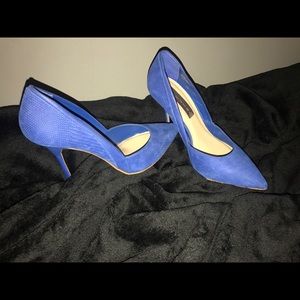 Blue Steven madden heels