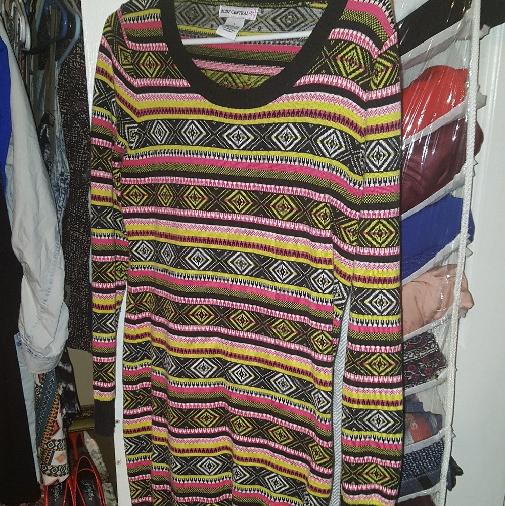 Sweater dress, very different