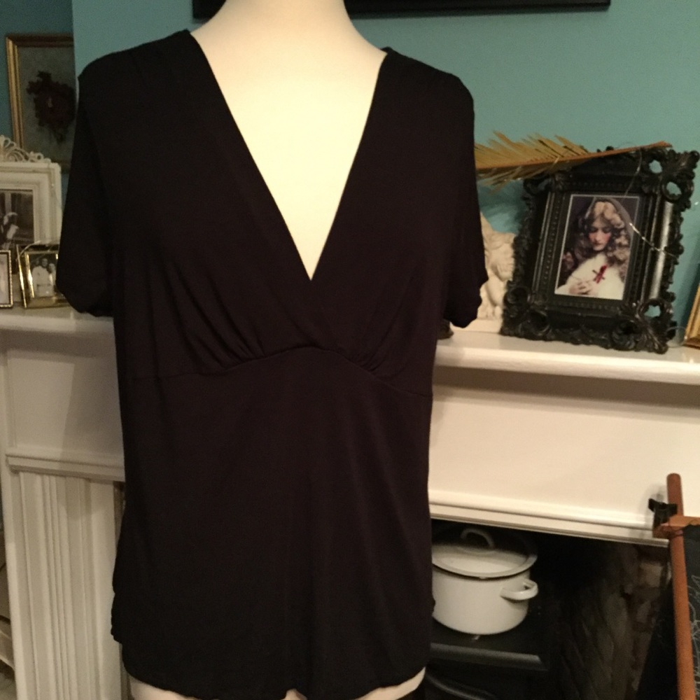 GUC George Stretch Empire Waist Top SZ XXL (B-39)