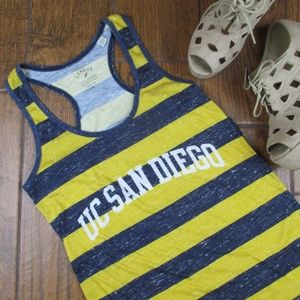 UC San Diego Racerback Tank Shirt Small