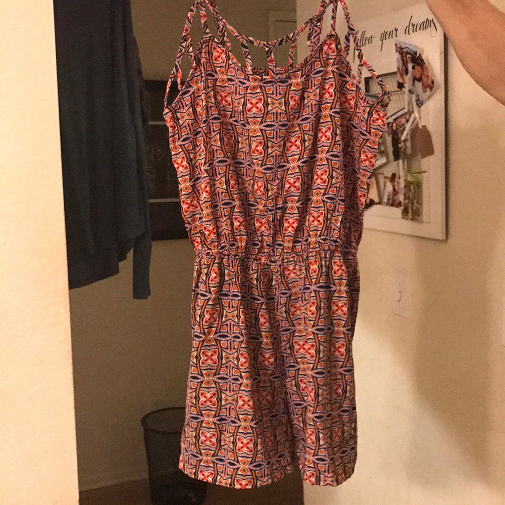 Fun pattern romper