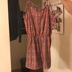 Fun pattern romper