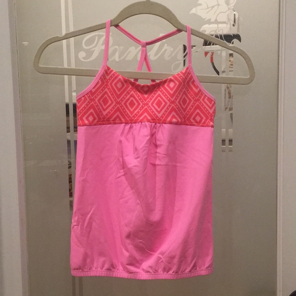 Ivivva tank Size 8 pink