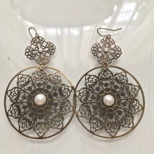 Intricate earrings