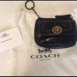 EUC! Coach leather coin purse