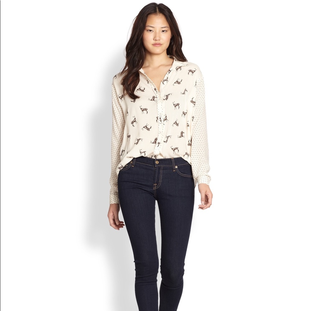 Ella Moss Jane Doe & Polka Dot Top