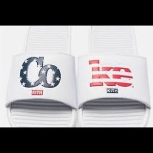 Latest Kith x Coca Cola women's pool slides