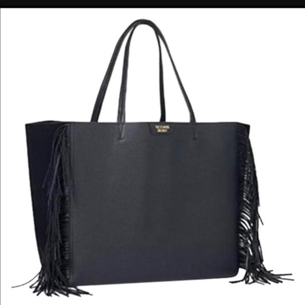 Two Victoria Secret Fringe Bags...Tote & BackPack - Picture 2 of 6