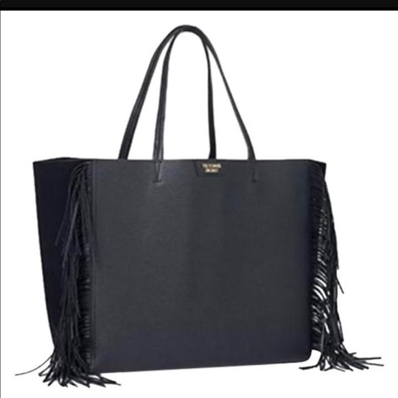 Two Victoria Secret Fringe Bags...Tote & BackPack - Picture 2 of 6