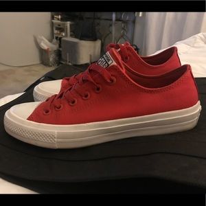 Chuck Taylors II Converse Red Sneakers 8