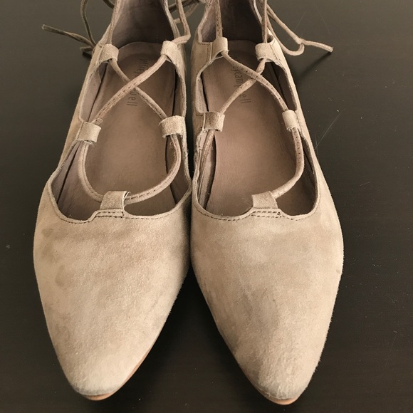 Jeffrey Campbell Lace Up Flats - Picture 3 of 5