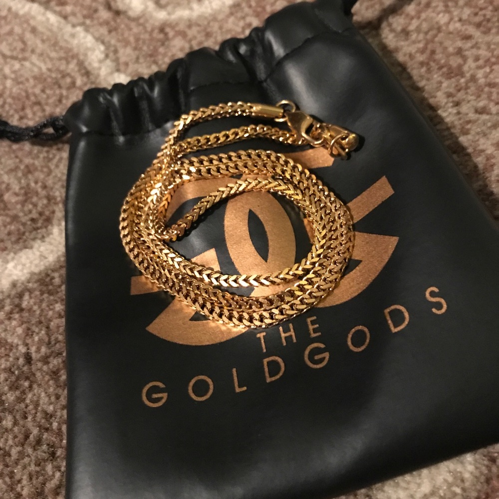 Gold Franco Box Chain - Gold Gods - 22 in