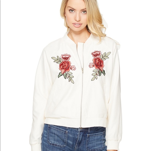 BB DAKOTA Embroidered Bomber Jacket - Picture 1 of 3