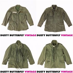 SNEAK PEEK! VINTAGE 50s-70s ARMY FIELD JACKETS