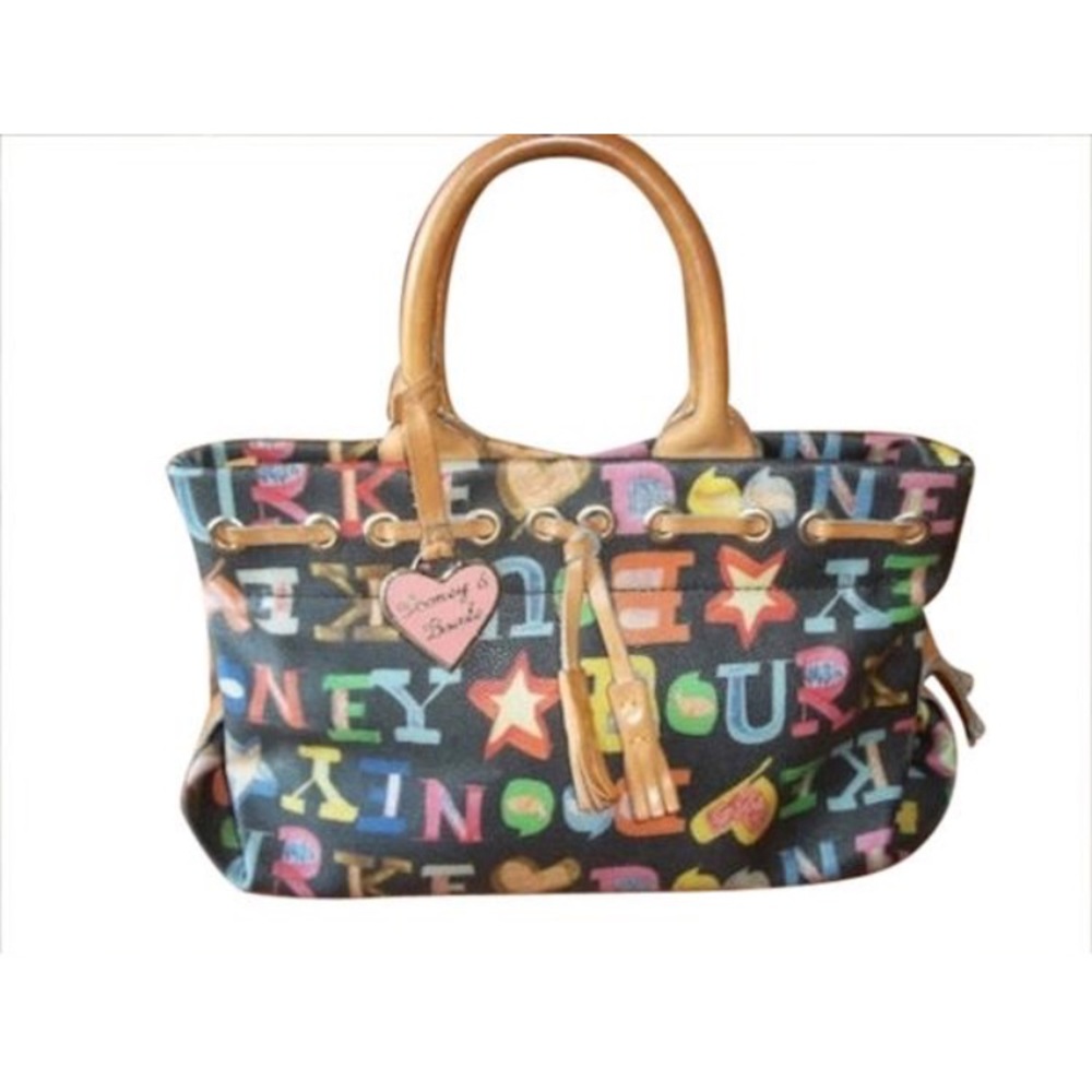 Dooney and Burke monogrammed bag