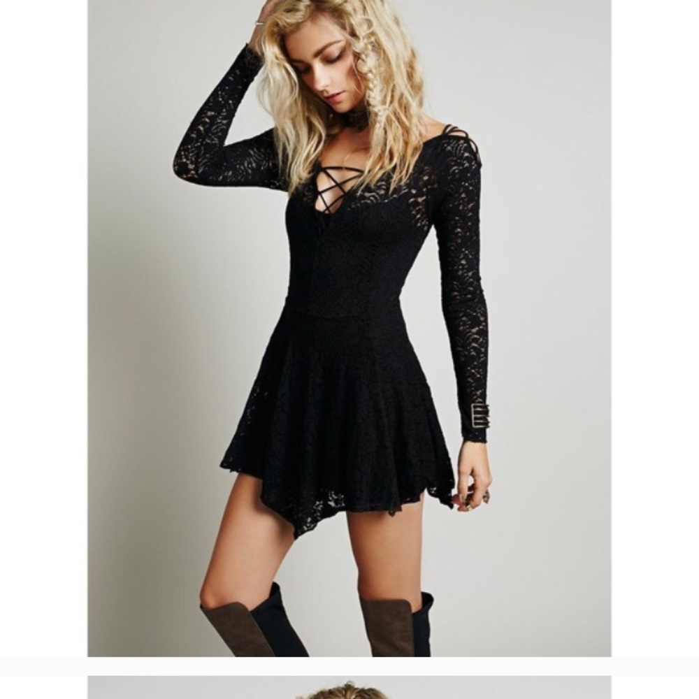 Free People Juliet Fit and Flare dress