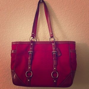 Red Coach purse