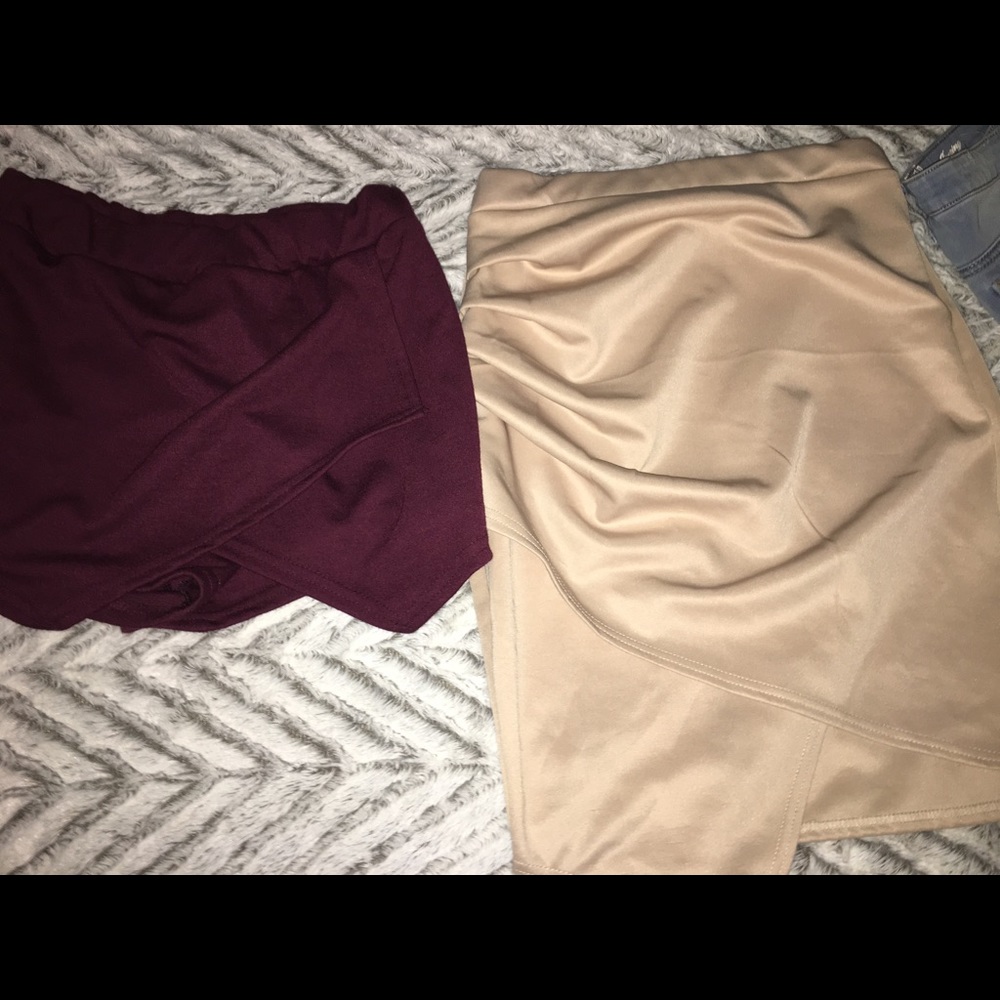2 skirts