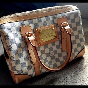 Louis Vuitton Damier Azur Berkeley Hand Bag