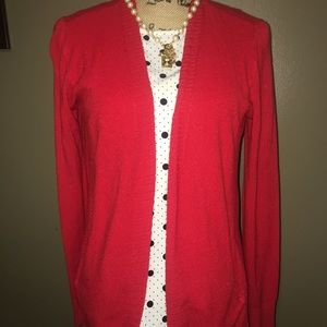 Stitchfix Cozy Red Cardigan