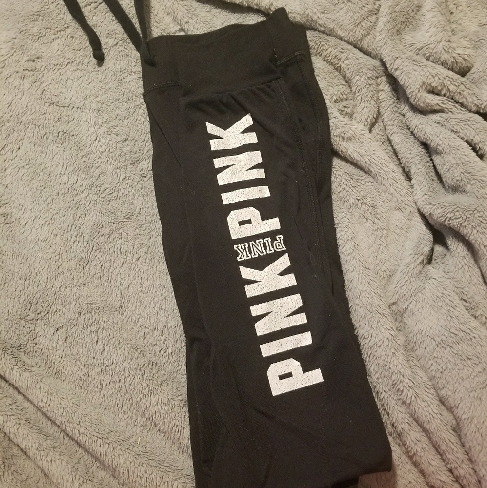 PINK yoga sweatpants