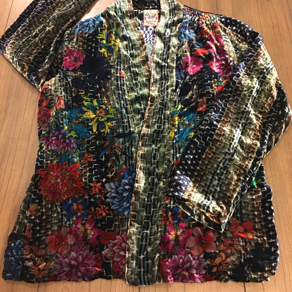 Johnny Was Open Jacket