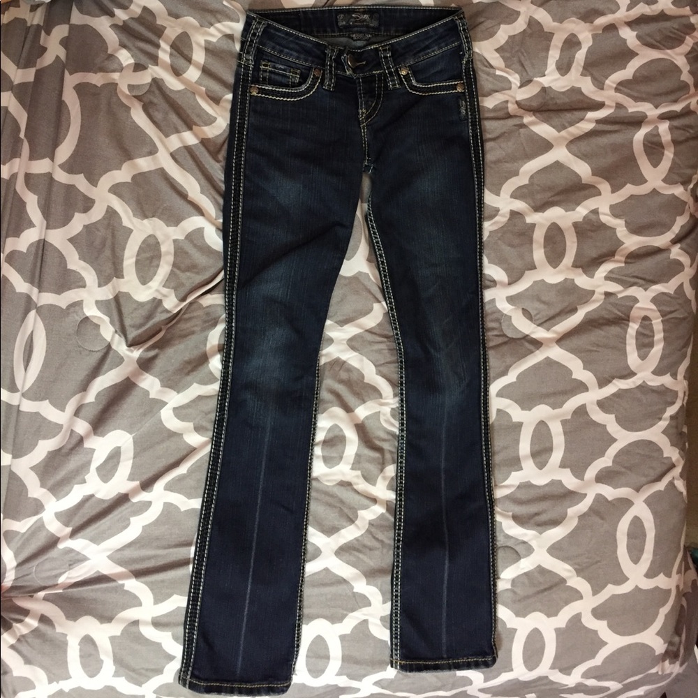 Silver jeans