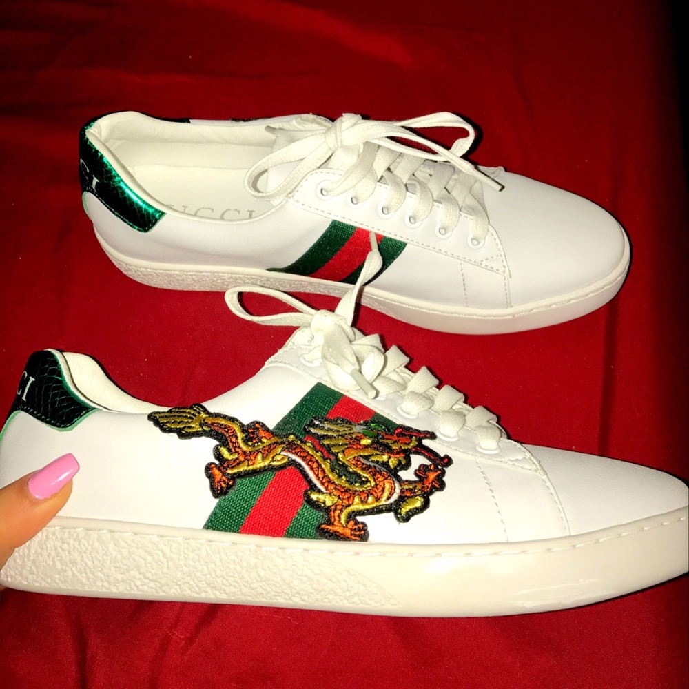 Gucci Dragon Shoes