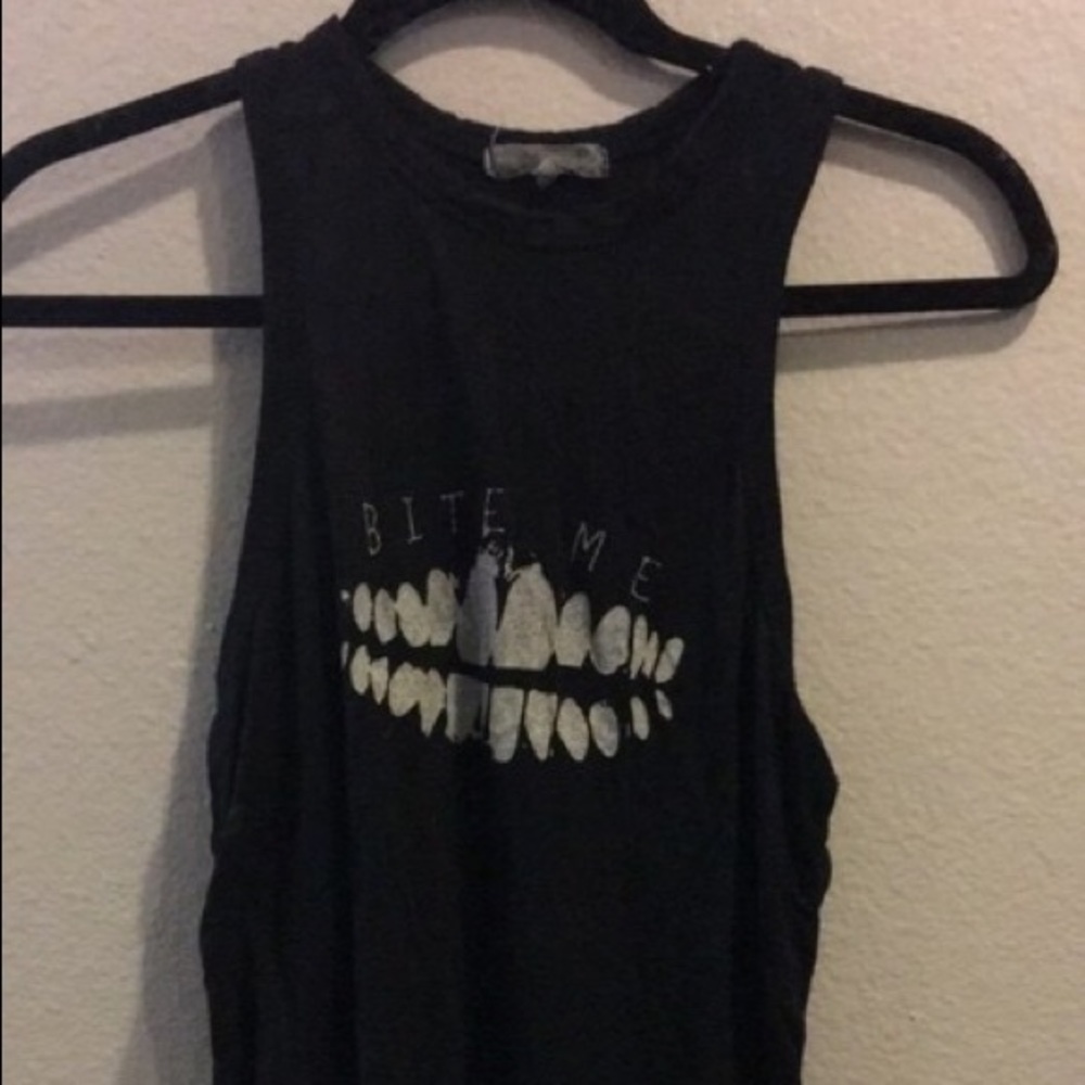 American Eagle "Bite Me" tank