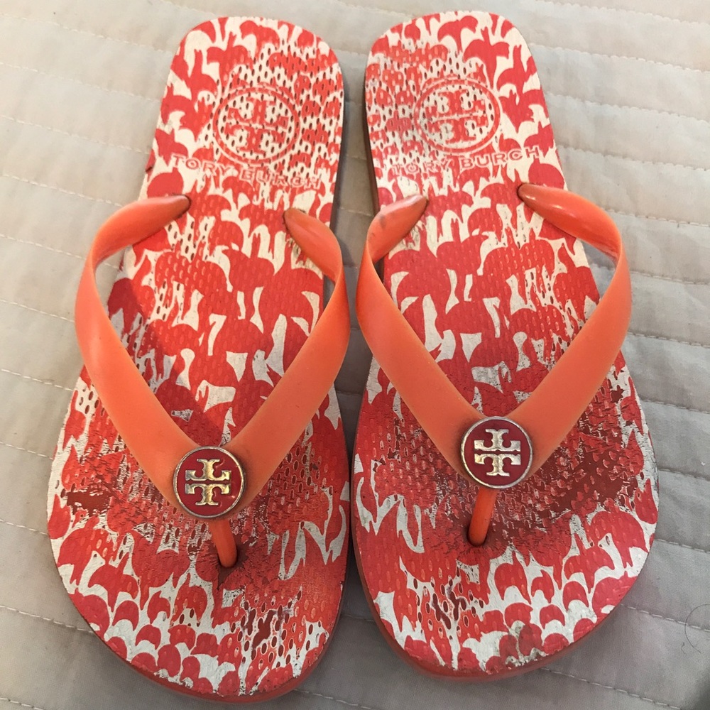 Tory burch flip flops