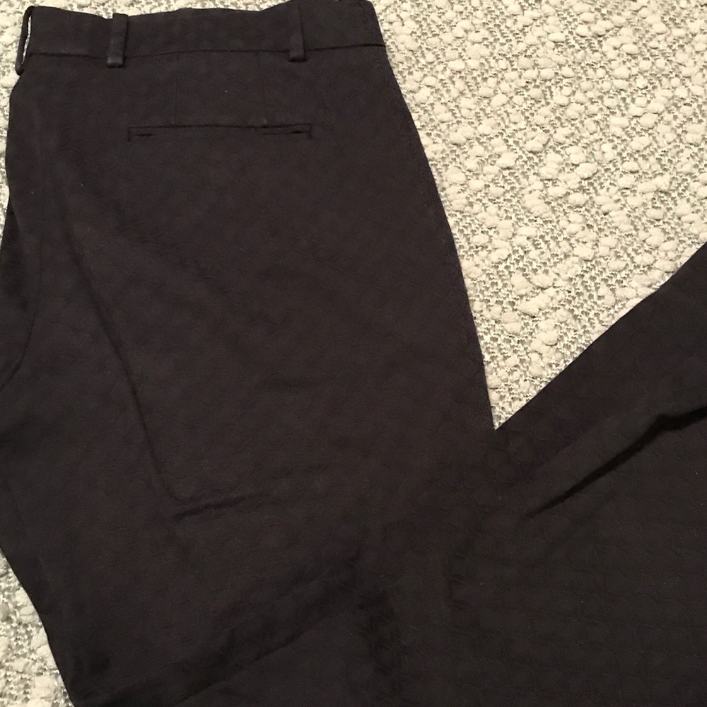 Navy Textured GAP Trousers