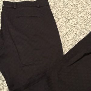 Navy Textured GAP Trousers