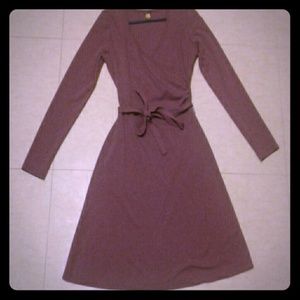 Eddie Bauer Travex faux wrap dress