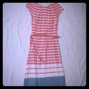 Striped Boden Dress- Long sizing for 5'7"  and up