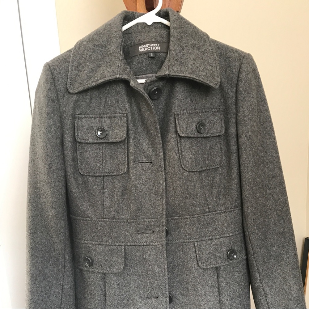 Kenneth Cole Reaction wool coat - Picture 2 of 4