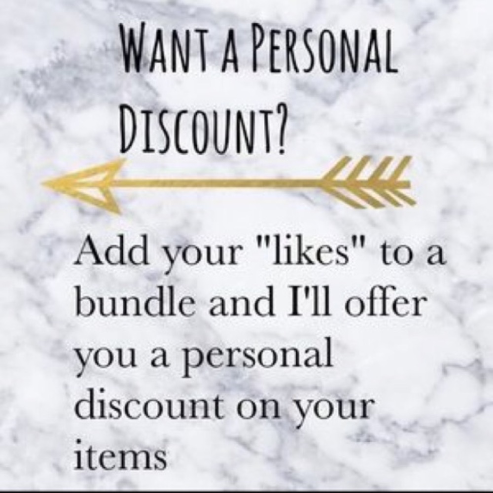 Bundle your likes for a personal discounted offer!
