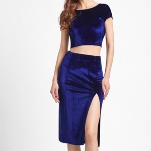 Royal Blue Co-ord set