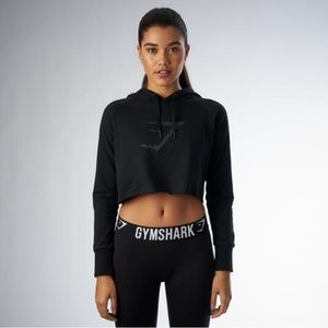 Gym Shark Cropped Hoodie