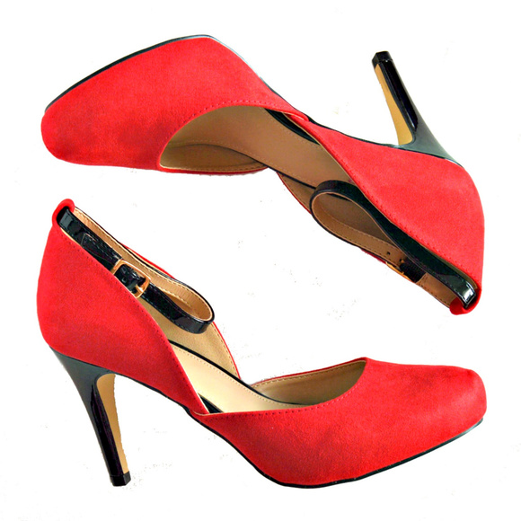 Haleecie Anckle Strap Dress d'Orsay heels - Picture 3 of 4