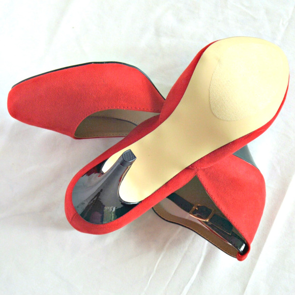 Haleecie Anckle Strap Dress d'Orsay heels - Picture 4 of 4