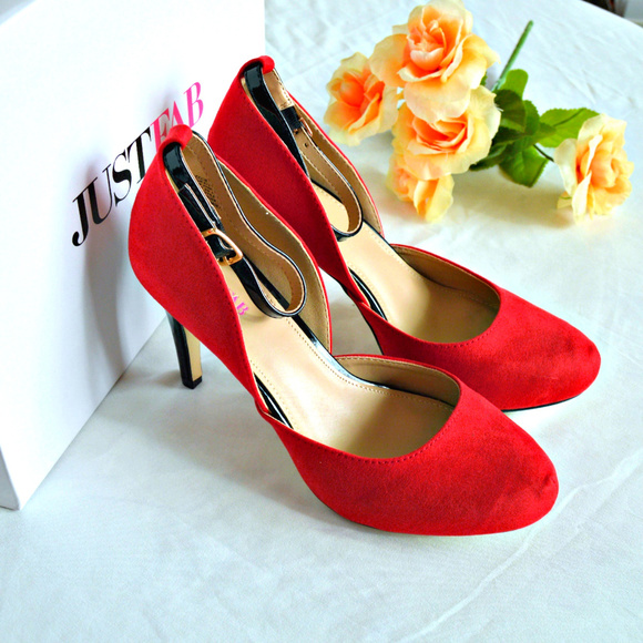 Haleecie Anckle Strap Dress d'Orsay heels - Picture 2 of 4