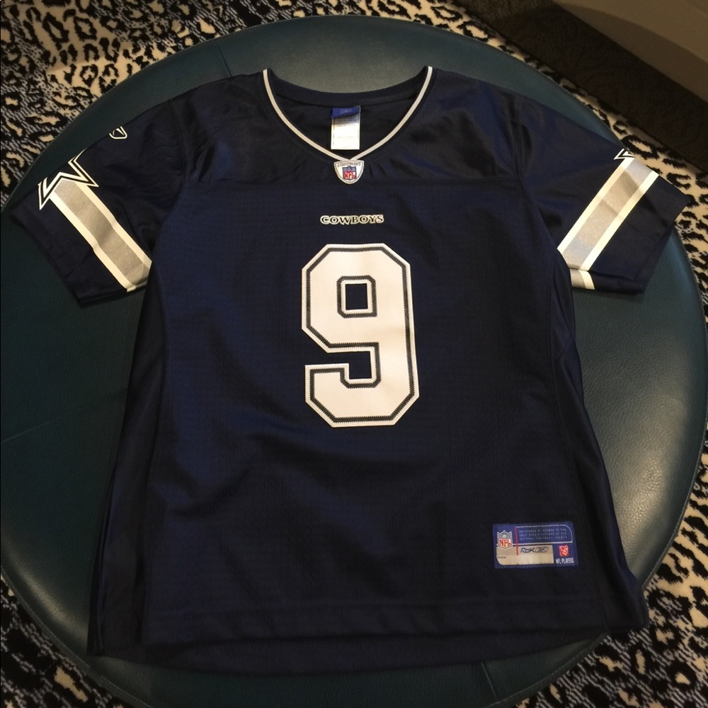 NWOT DALLAS COWBOYS TEAM APPAREL KIDS LG ROMO #9